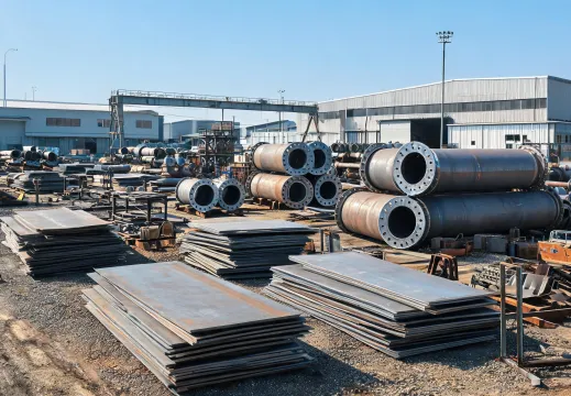 Energy pipe and plate metals